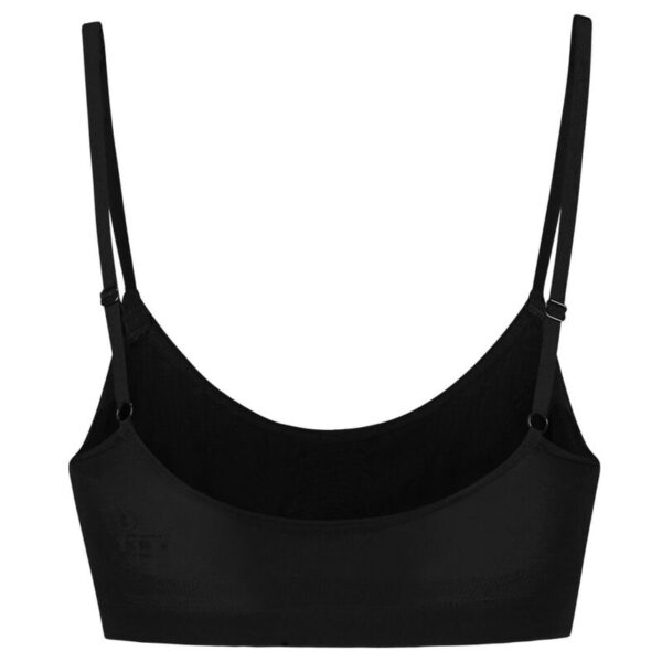BYE-BRA - MEDIUM CONTROL SUJETADOR SIN COSTURAS NEGRO TALLA S - Imagen 5