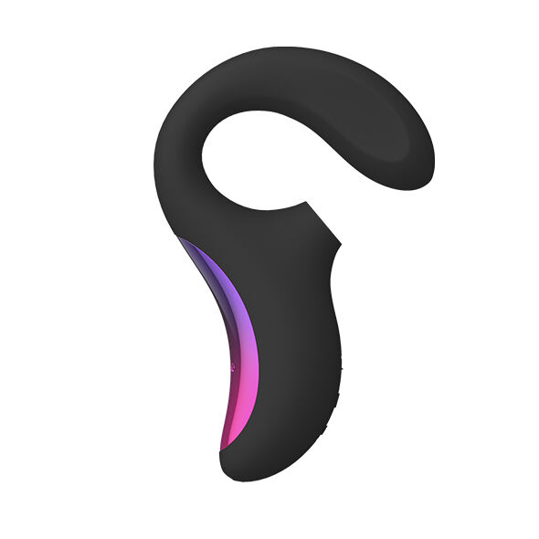 LELO - ENIGMA DOBLE ESTIMULACIÓN SUCCION MASAJEADOR NEGRO - Imagen 4