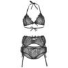 LEG AVENUE - SET DE TRES PIEZAS CON BRILLANTES M - Imagen 4