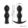 ANBIGUO - WATCHME CONTROL REMOTO PLUG VIBRADOR ANAL TIBERIO - Imagen 4