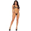 LEG AVENUE - SET EN CUERPO DE RED TOP Y TANGA TALLA ÚNICA - Imagen 4
