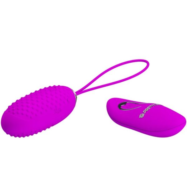 PRETTY LOVE - JOANNA HUEVO VIBRADOR CONTROL REMOTO 12 MODOS - Imagen 3