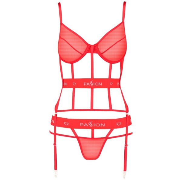 PASSION - KYOUKA CORSET ROJO S/M - Imagen 2