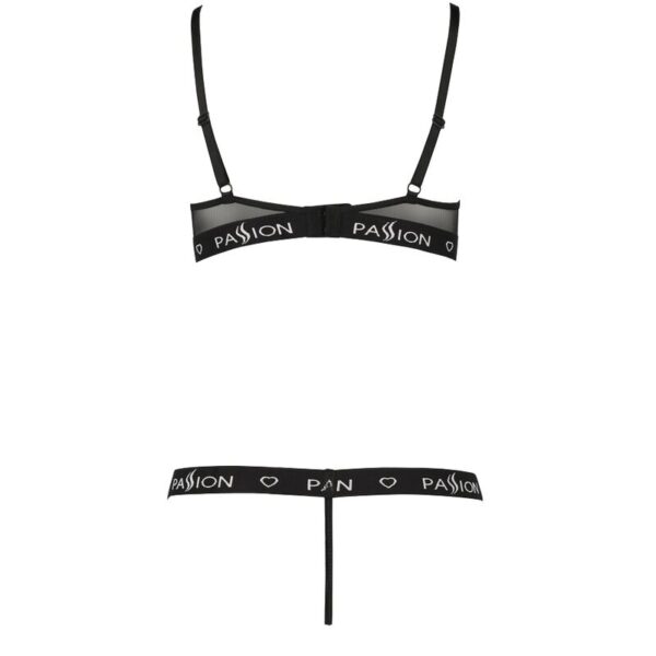 PASSION - KYOUKA SET DOS PIEZAS NEGRO S/M - Imagen 4