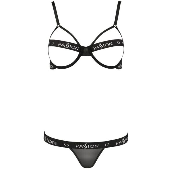 PASSION - KYOUKA SET DOS PIEZAS NEGRO S/M - Imagen 3
