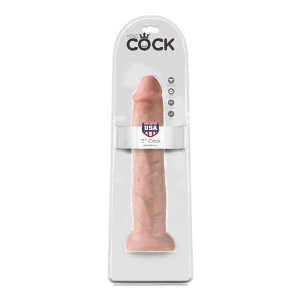 KING COCK - DILDO REALÍSTICO 33 CM - Imagen 3