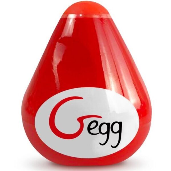 G-VIBE - HUEVO MASTURBADOR TEXTURADO REUTILIZABLE ROJO - Imagen 2