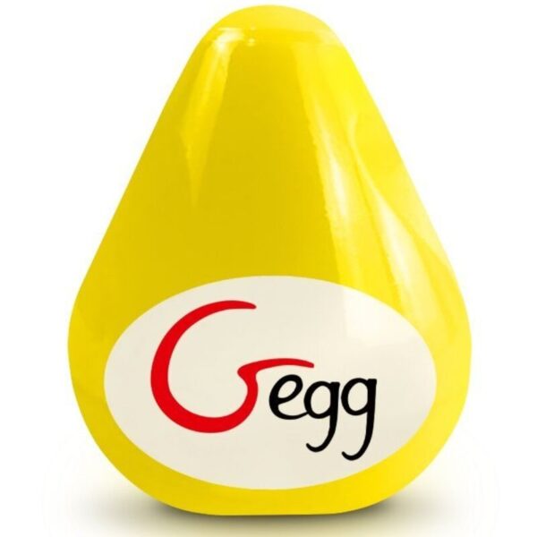G-VIBE - HUEVO MASTURBADOR TEXTURADO REUTILIZABLE AMARILLO - Imagen 2