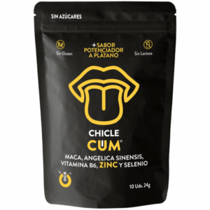 WUG SEX SENSE - CUM CHICLE AUMENTADOR DE EYACULACIÓN  SABOR A PLÁTANO DEL SEMEN 10 UNIDADES