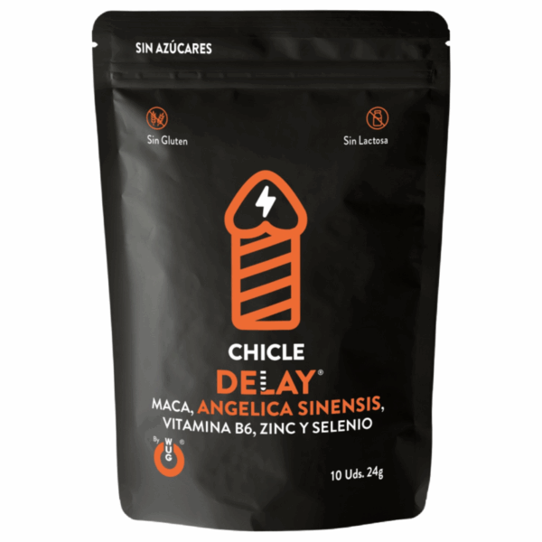 WUG SEX SENSE - DELAY CHICLE RETARDANTE EYACULACIÓN 10 UNIDADES