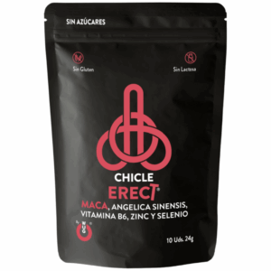 WUG SEX SENSE - ERECT CHICLE POTENCIADOR ERECCIÓN 10 UNIDADES
