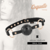 COQUETTE CHIC DESIRE - FANTASY MORDAZA TRANSPIRABLE CUERO VEGANO - Imagen 2