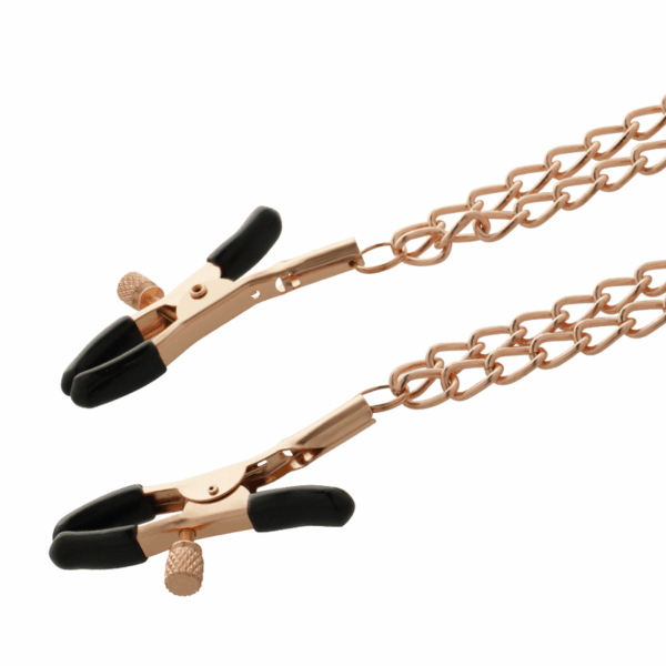 COQUETTE CHIC DESIRE - FANTASY PINZAS METALICAS PEZONES CON CADENA - Imagen 5