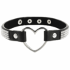 COQUETTE CHIC DESIRE - CHOKER CUERO VEGANO CORAZON - Imagen 3