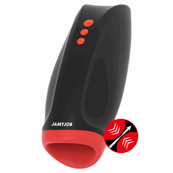 JAMYJOB - NOVAX MASTURBADOR CON VIBRACIÓN Y COMPRESIÓN - Imagen 4