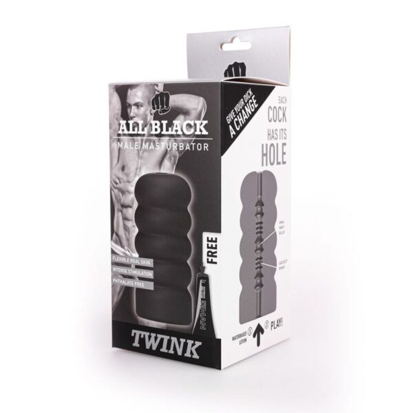 ALL BLACK - MASTURBADOR TWINK - Imagen 2