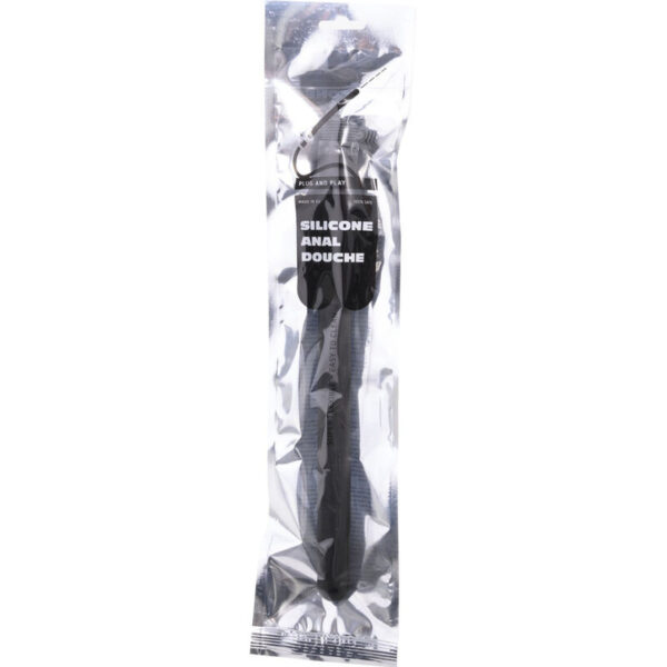 ALL BLACK - DUCHA ANAL SILICONA 27 CM - Imagen 2