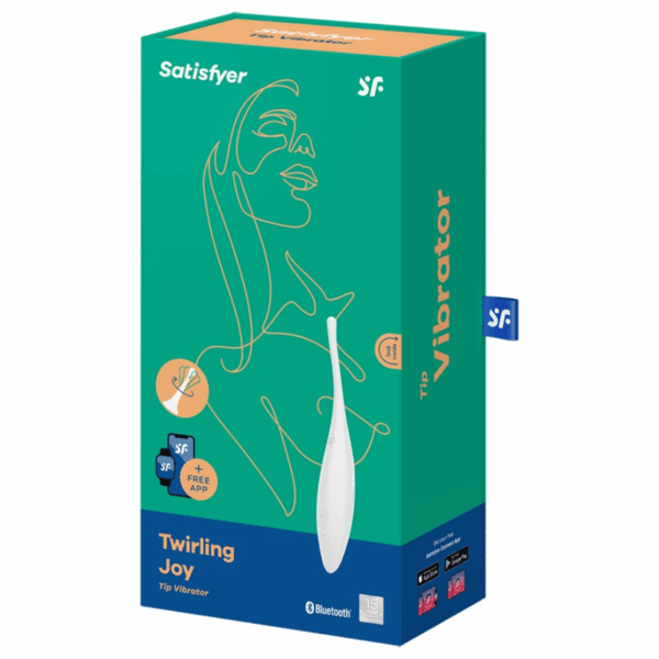 SATISFYER - TWIRLING JOY ESTIMULADOR CLITORIS BLANCO - Imagen 4
