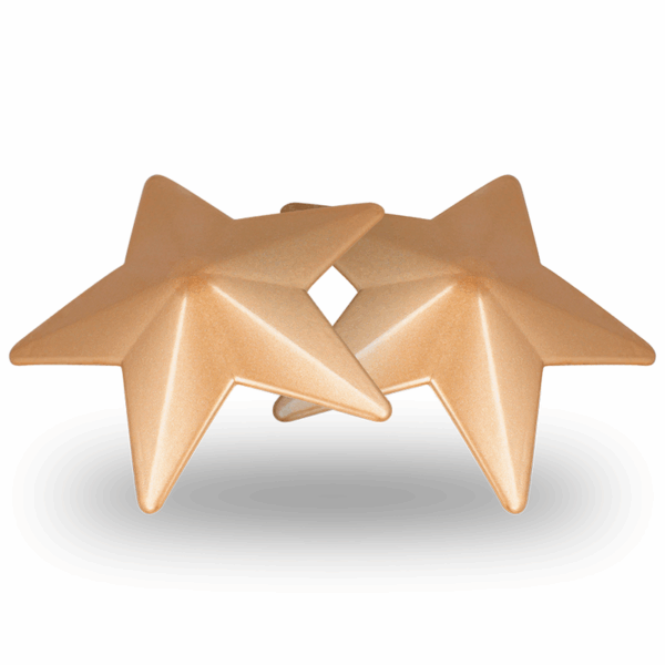 COQUETTE CHIC DESIRE - CUBRE PEZONES METAL ESTRELLAS - Imagen 4