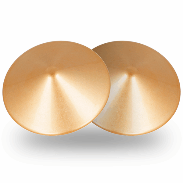 COQUETTE CHIC DESIRE - CUBRE PEZONES METAL CIRCULOS DORADOS - Imagen 3