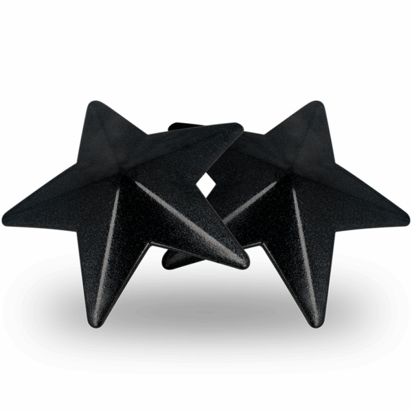 COQUETTE CHIC DESIRE - CUBRE PEZONES METAL ESTRELLAS NEGRAS - Imagen 4