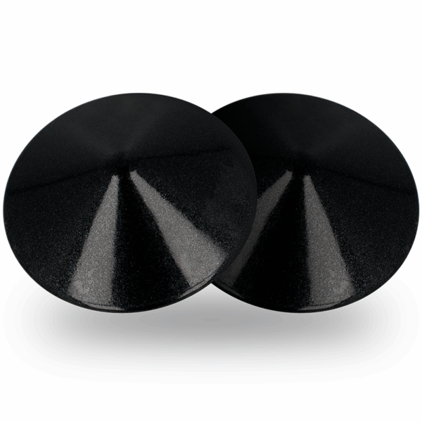 COQUETTE CHIC DESIRE - CUBRE PEZONES METAL CIRCULOS NEGROS - Imagen 3