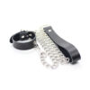 OHMAMA FETISH - COLLAR PARA PENE Y CORREA PIEL CON CADENA METALICA - Imagen 5