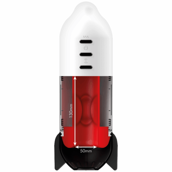 JAMYJOB - ROCKET MASTURBADOR TECNOLOGÍA SOFT COMPRESSION Y VIBRACIÓN - Imagen 2