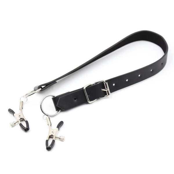 OHMAMA FETISH - PINZAS CLITORIS CON CORREAS PIERNAS - Imagen 4