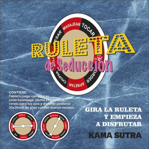 DIABLO PICANTE - RULETA DE LA SEDUCCIÓN JUEGO KAMASUTRA - Imagen 2