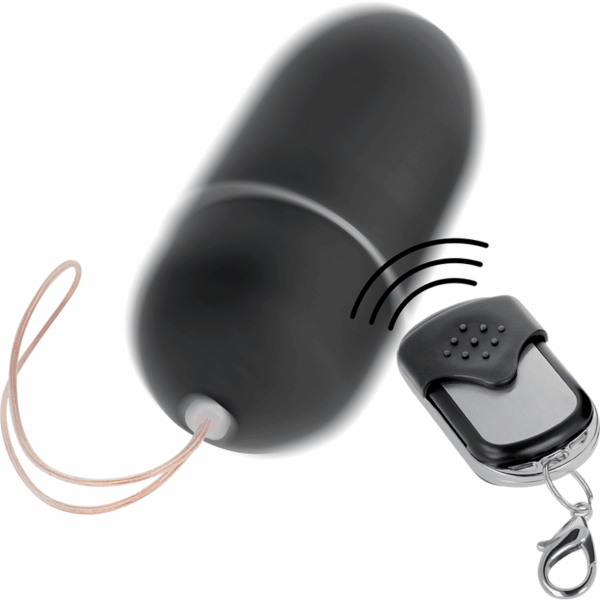 ONLINE - HUEVO VIBRADOR CONTROL REMOTO L NEGRO - Imagen 2
