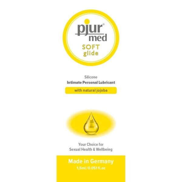 PJUR - MED SOFT GLIDE LUBRICANTE SILICONA 1.5 ML