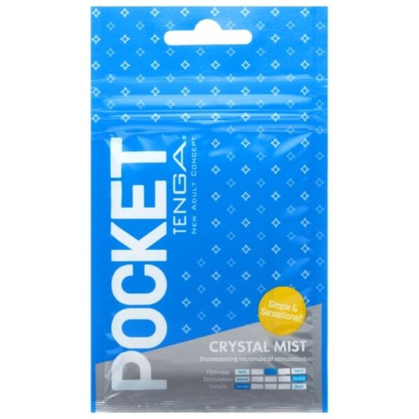 TENGA - CRYSTAL MIST MASTURBADOR POCKET - Imagen 2