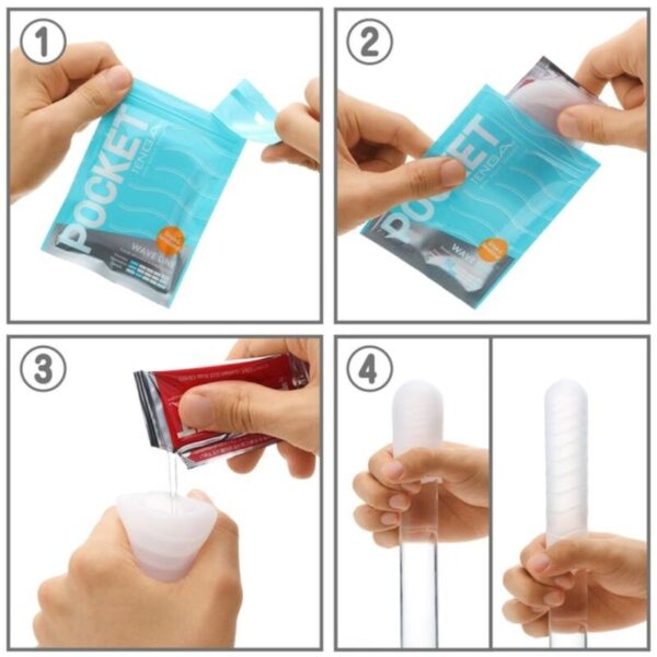 TENGA - SPARK BEARDS MASTURBADOR POCKET - Imagen 4
