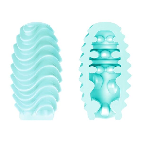 PRETTY LOVE - HUEVO MASTURBADOR DOBLE CARA TURQUESA - Imagen 2