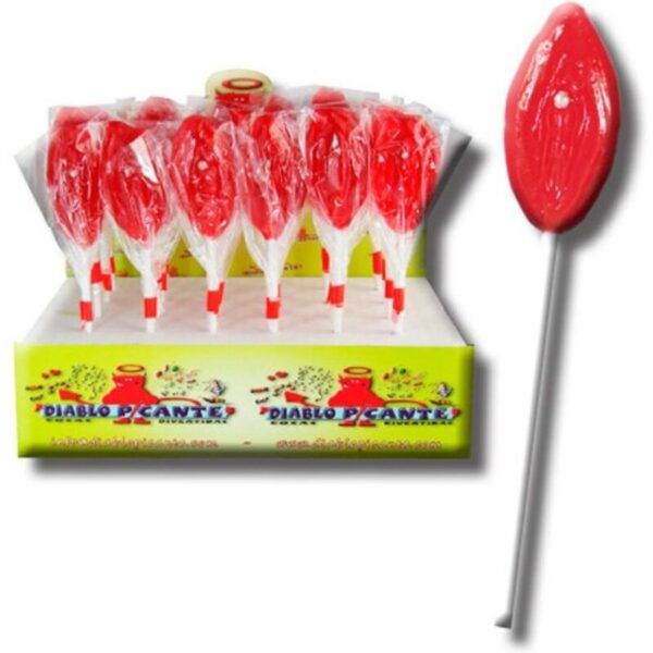 DIABLO GOLOSO - PIRULETA LABIOS DE GOMINOLA - Imagen 2