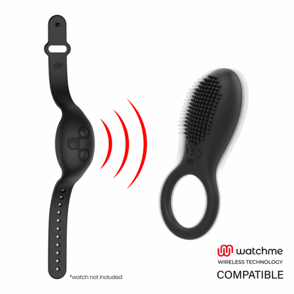 MR BOSS - TINO ANILLO ESTIMULADOR COMPATIBLE CON WATCHME WIRELESS TECHNOLOGY - Imagen 2