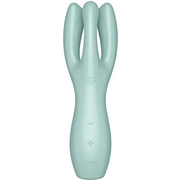 SATISFYER - THREESOME 3 VIBRADOR VERDE - Imagen 2