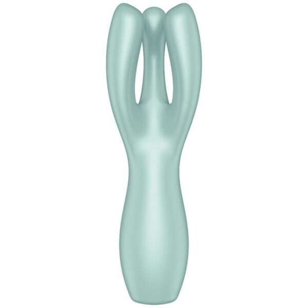 SATISFYER - THREESOME 3 VIBRADOR VERDE - Imagen 3