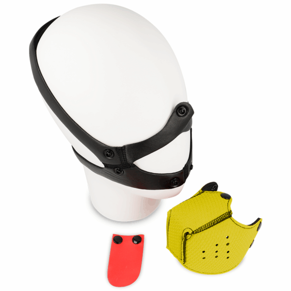 OHMAMA FETISH - BOZAL PERRO AMARILLO - Imagen 3