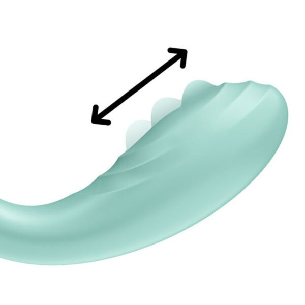SATISFYER - RRROLLING PLEASURE VIBRADOR PUNTO G BLANCO - Imagen 2