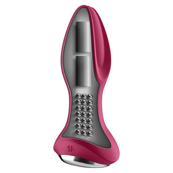 SATISFYER - ROTATOR PLUG 2+ PLUG VIBRADOR APP NEGRO - Imagen 2