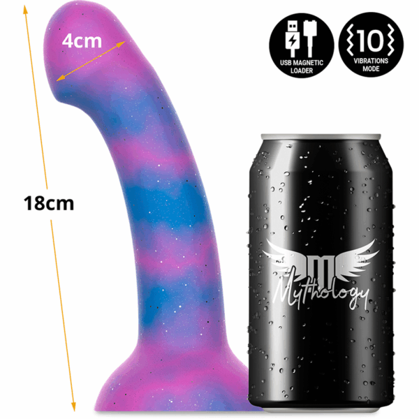 MYTHOLOGY - DION GALACTIC DILDO M - VIBRADOR COMPATIBLE CON WATCHME WIRELESS TECHNOLOGY - Imagen 5