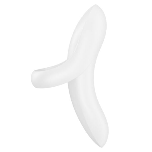 SATISFYER - BOLD LOVER DEDAL VIBRADOR BLANCO - Imagen 2