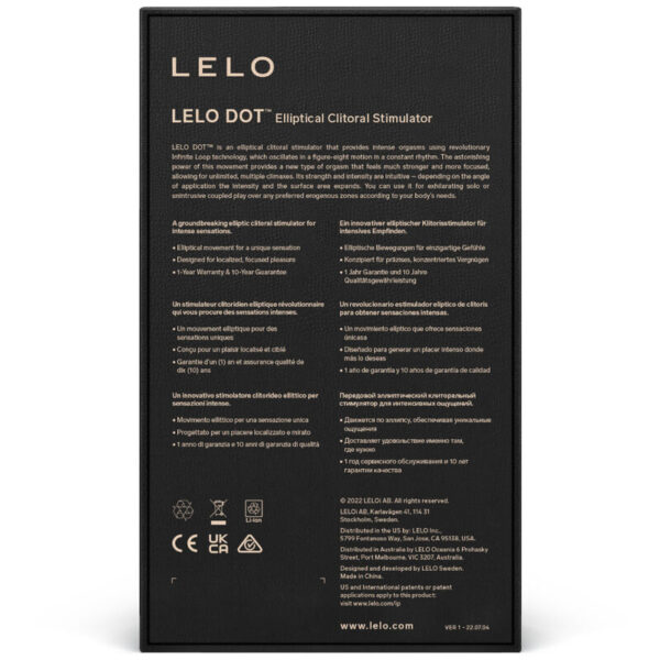 LELO - DOT ESTIMULADOR DE CLÍTORIS - LILA - Imagen 3