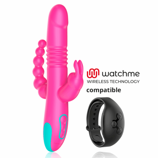HAPPY LOKY - DONALD TRIPLE ESTIMULACIÓN: ANAL, PUNTO G  CLÍTORIS COMPATIBLE CON WATCHME WIRELESS TECHNOLOGY - Imagen 3