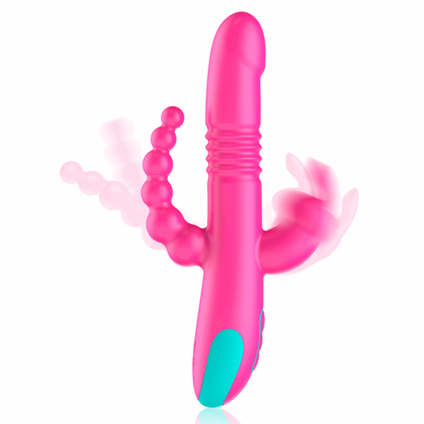 HAPPY LOKY - DONALD TRIPLE ESTIMULACIÓN: ANAL, PUNTO G  CLÍTORIS COMPATIBLE CON WATCHME WIRELESS TECHNOLOGY - Imagen 2