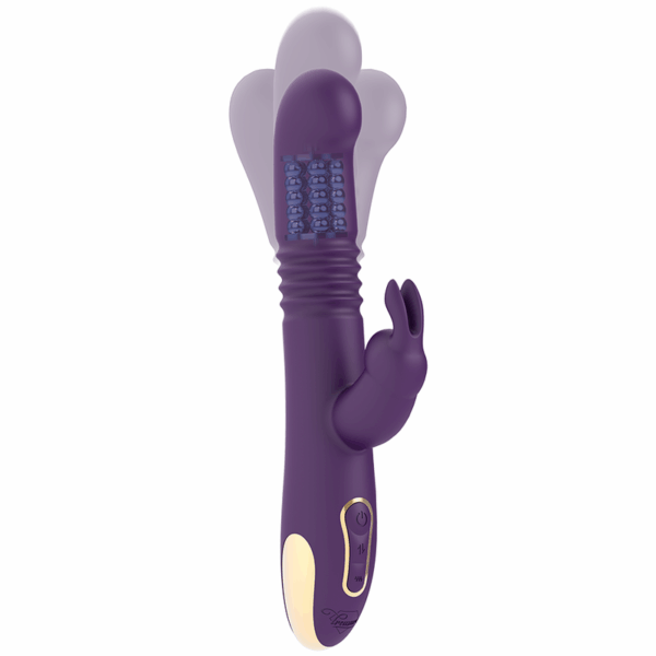 TREASURE - BASTIAN RABBIT UP  DOWN, ROTATOR  VIBRATOR COMPATIBLE CON WATCHME WIRELESS TECHNOLOGY - Imagen 2