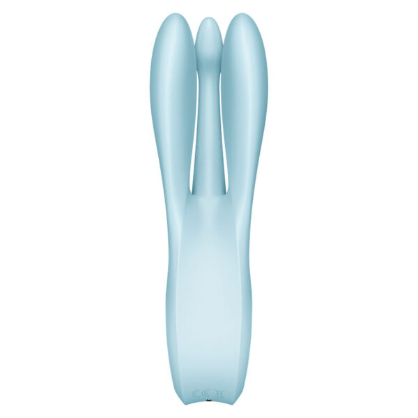 SATISFYER - THREESOME 1 VIBRADOR AZUL - Imagen 2