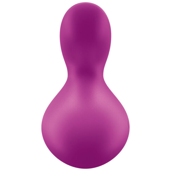 SATISFYER - VIVA LA VULVA 3 VIBRADOR LAY-ON VIOLETA - Imagen 3